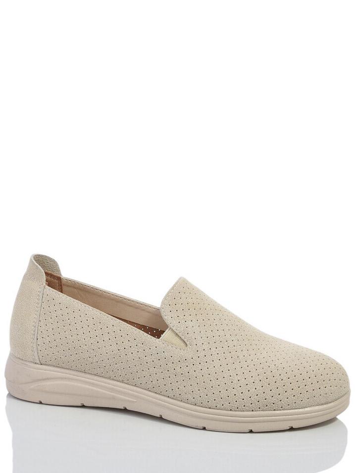 Слипоны замшевые ITTS SN0307-12 р. 36 Бежевый