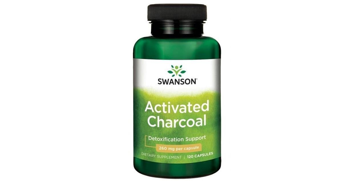 Активированный уголь Activated Charcoal 260 mg 120 caps