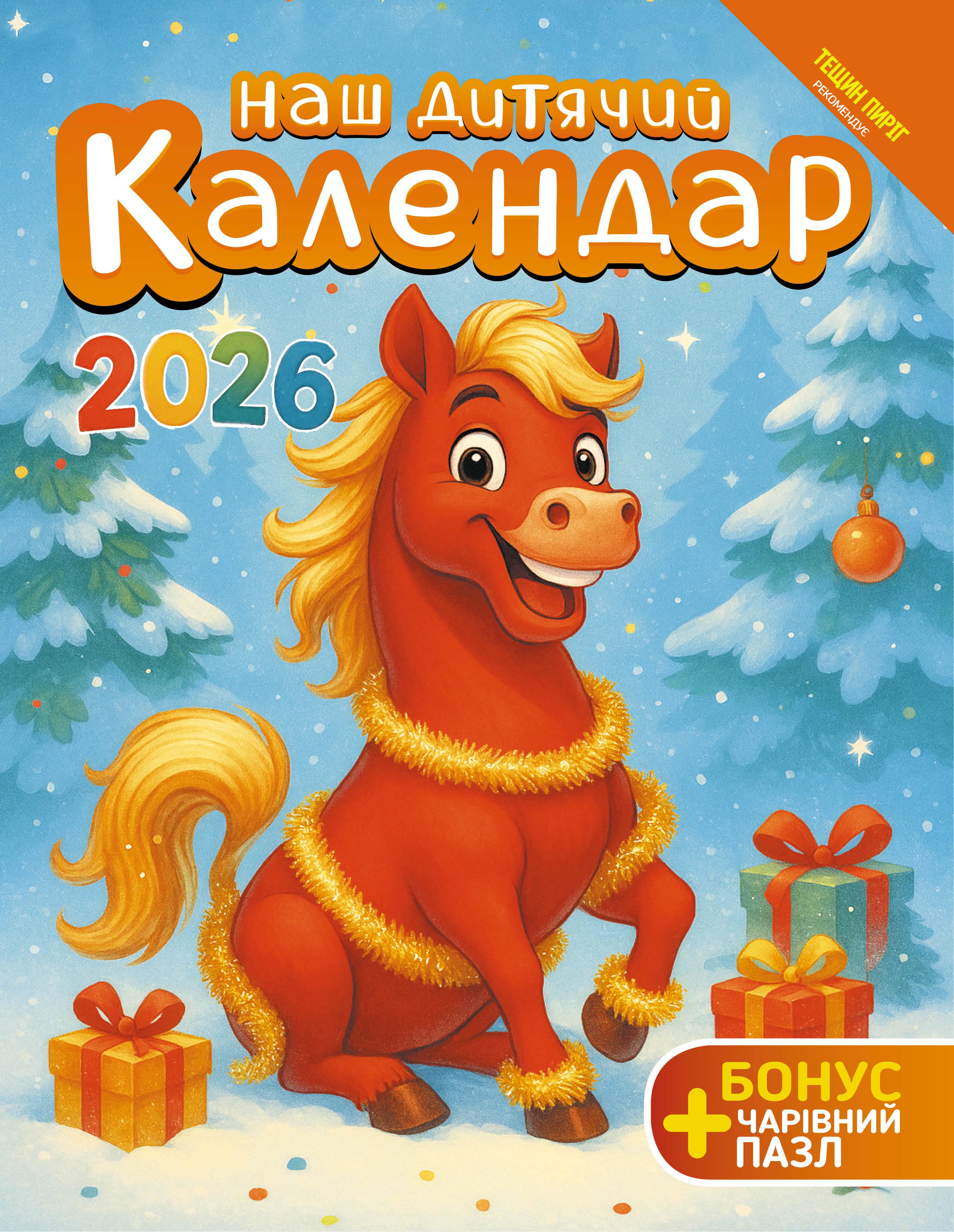 Календарь Наш календарь Детский опрокидывающий 16 страниц (21200610)