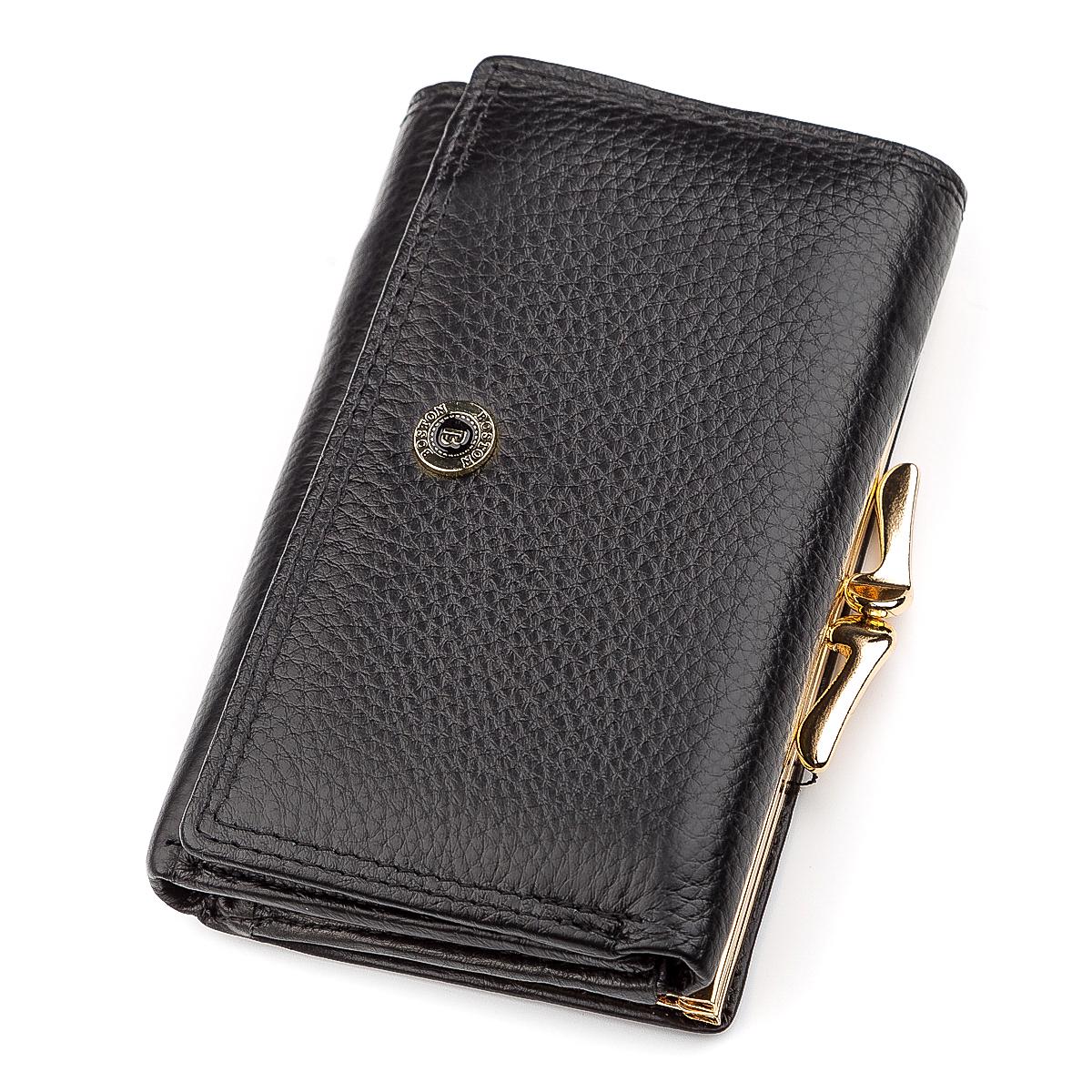 Кошелек женский Boston 18462 кожа Черный