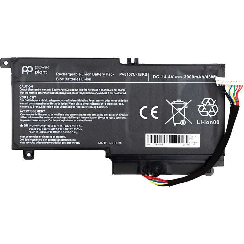 Аккумулятор Power для ноутбуков Toshiba Satellite L55 PA5107U-1BRS TA5107P9 14,4V 3000mAh Аккумулятор Power для ноутбуков Toshiba Satellite L55 PA5107U-1BRS TA5107P9 14,4V 3000mAh