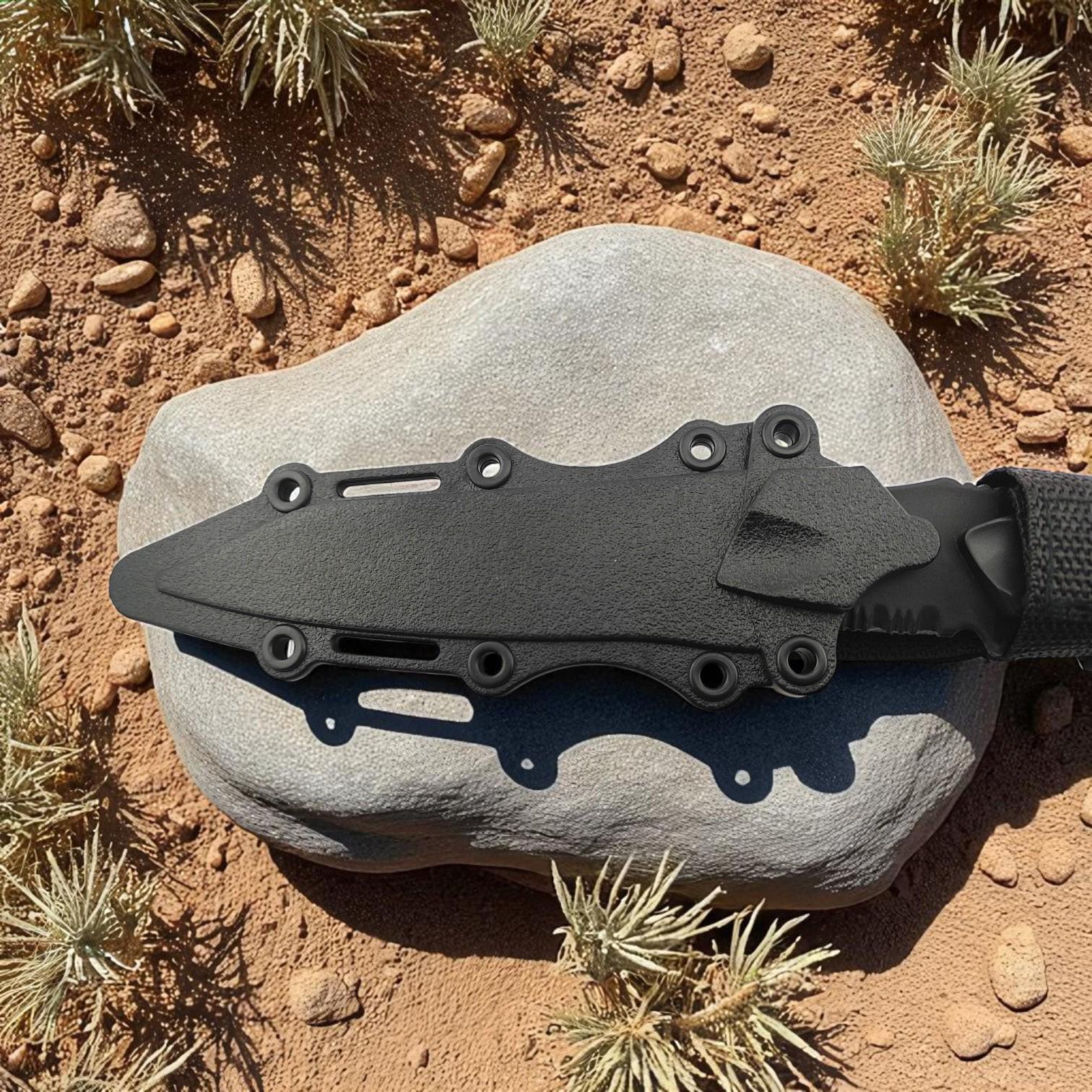 Нож охотничий тренировочный GDragon Sport Черный (141_5_0_1) - фото 13 Нож охотничий тренировочный GDragon Sport Черный (141_5_0_1) - фото 13