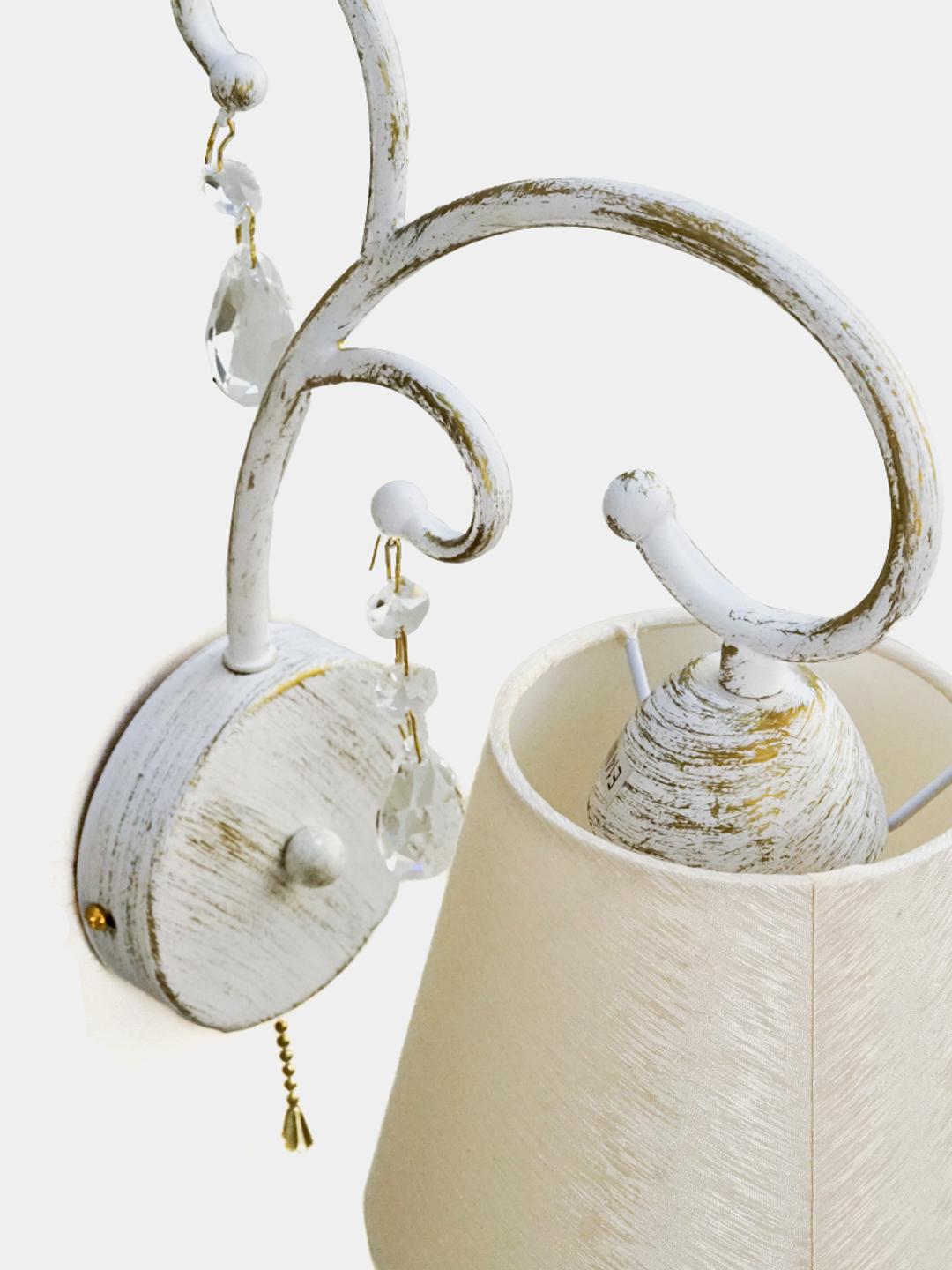 Бра BKL-692W/1 E14 WT+GD (29-422) - фото 4 Бра BKL-692W/1 E14 WT+GD (29-422) - фото 4