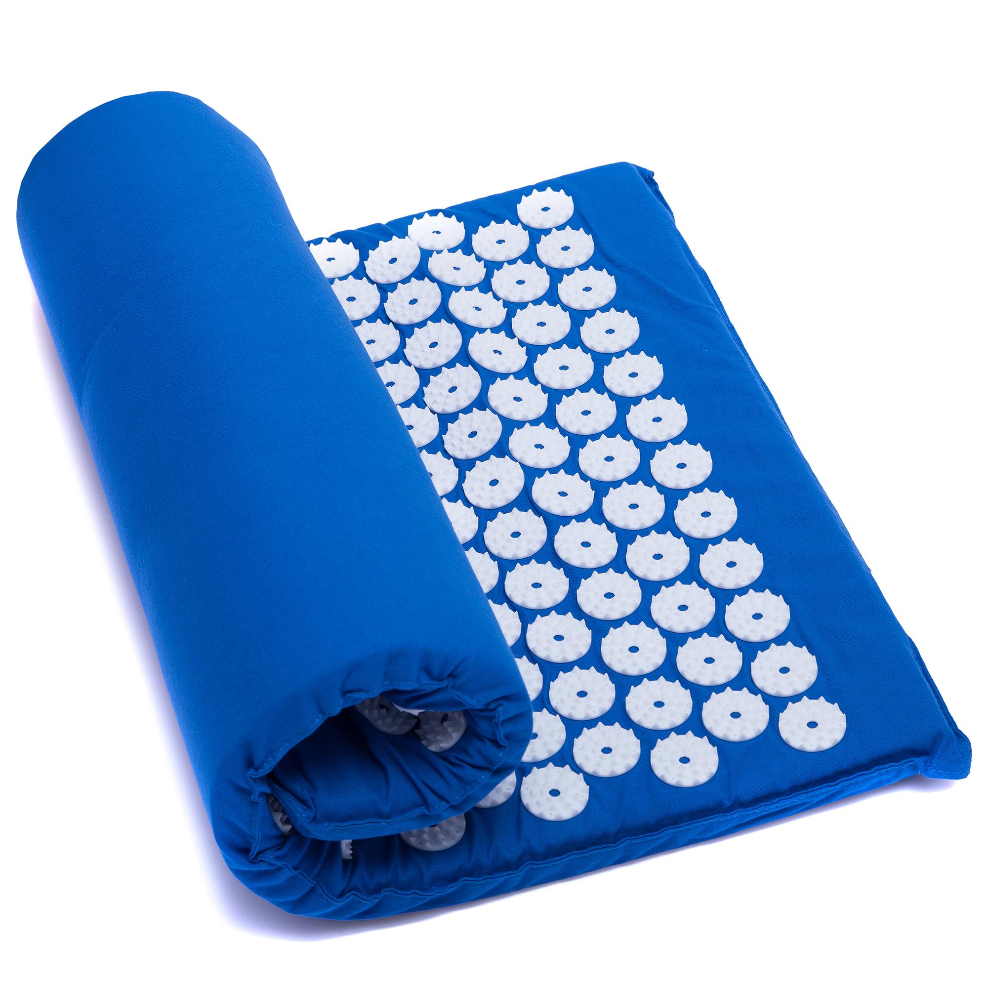 Коврик массажный аппликатор Кузнецова Acupressure mat Zelart SP-Sport FI-1709 65x40 см Синий (DR005018)