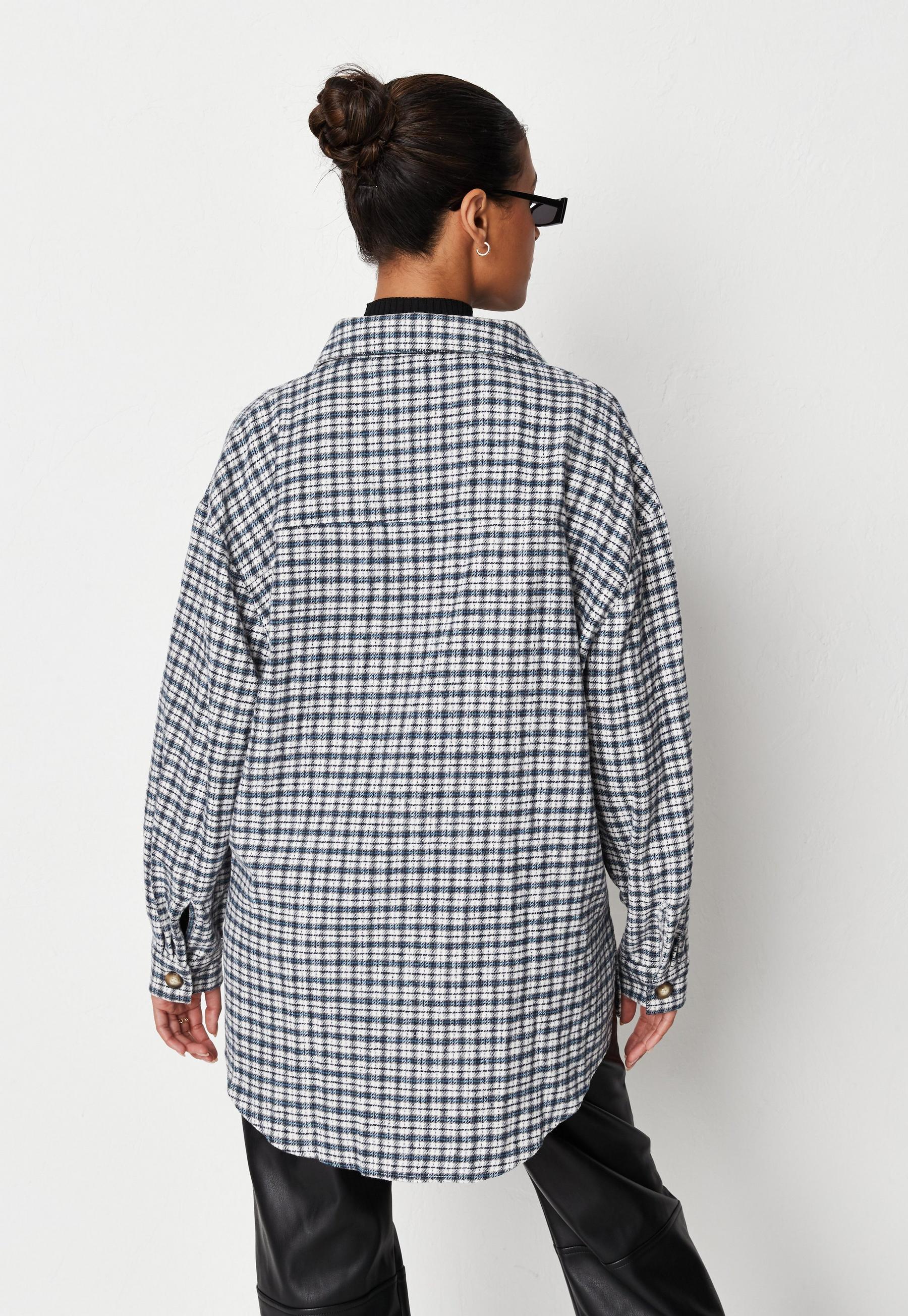 Рубашка женская Missguided tw631965 L Синий - фото 2 Рубашка женская Missguided tw631965 L Синий - фото 2