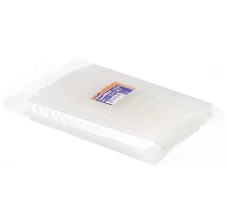 Клеевой стержень Miol 11,2х200 мм 1 кг прозрачный для клеевых пистолетов (23368)