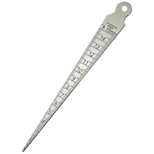 Линейка конусная для измерения зазоров 1-15 мм (3759-f449f)