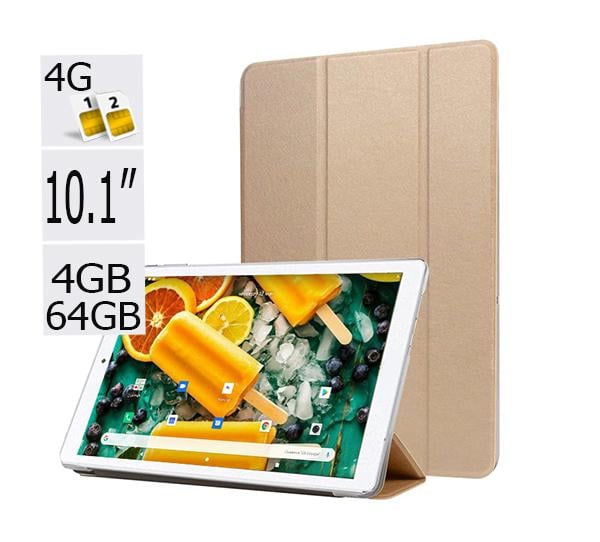 Планшет-телефон Adronix MT Pad 464 LTE 4GB/64GB IPS 10/1'' с чехлом Green (24983096) - фото 2 Планшет-телефон Adronix MT Pad 464 LTE 4GB/64GB IPS 10/1'' с чехлом Green (24983096) - фото 2