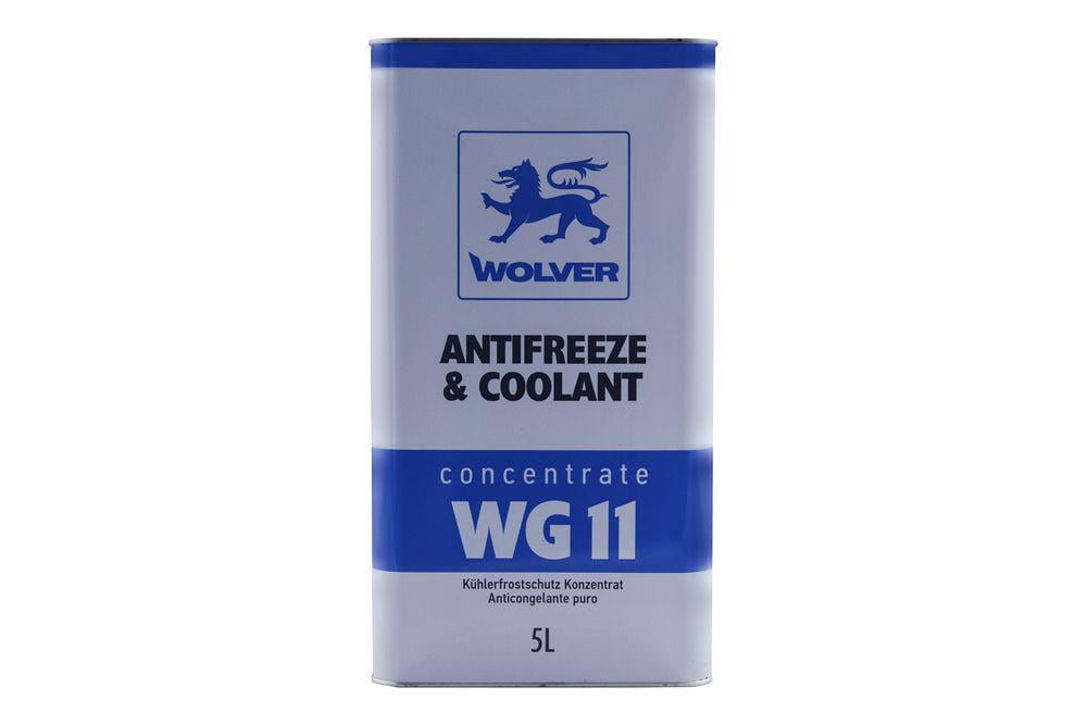 Антифриз Wolver Universal Antifreeze Concentrate G11 концентрат до-80°C 5 л Синій (30705)