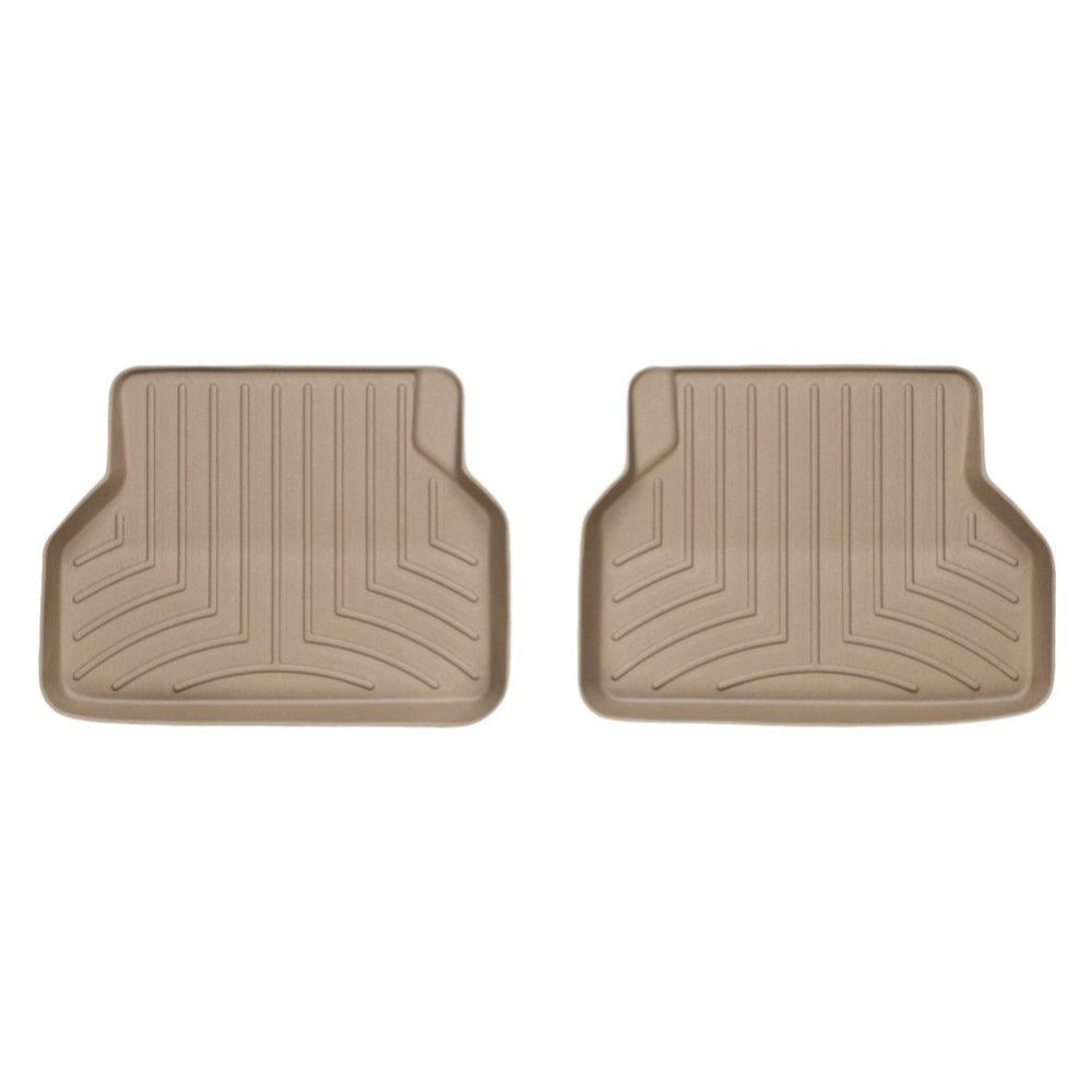 Килимки WeatherTech в салон BMW 5 2003-10 E60 задні 2 шт. Бежевий (451642)
