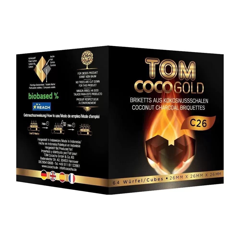 Уголь кокосовое TOM COCO Gold C26 1 кг (2736992728)
