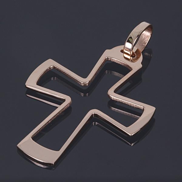 Хрест із червоного золота (1621050341) - фото 1