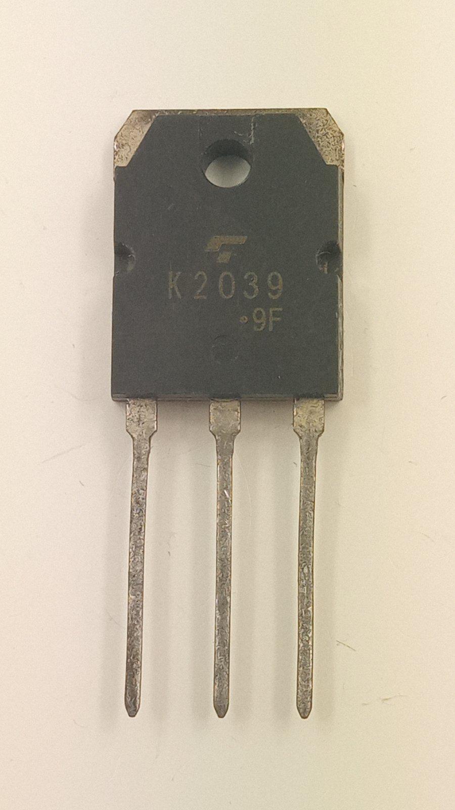 Транзистор 2SK2039 900V 5A 150W (02620)