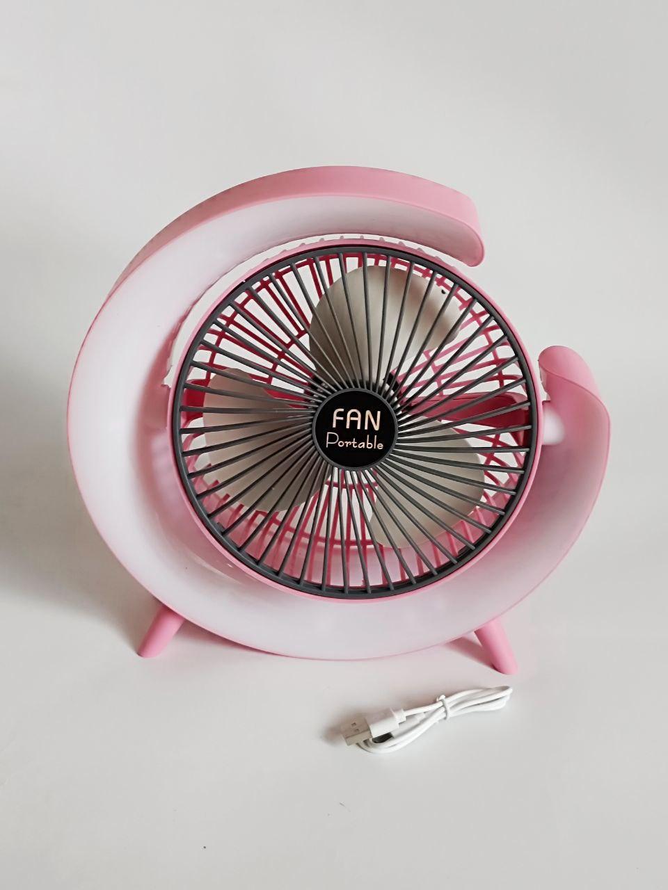 Вентилятор настольный F13 с аккумулятором и RGB подсветкой (2633809265) - фото 3 Вентилятор настольный F13 с аккумулятором и RGB подсветкой (2633809265) - фото 3