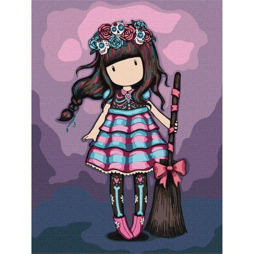 Картина за номерами Frida Santoro Gorjuss Collection 30х40 см (2987490220)