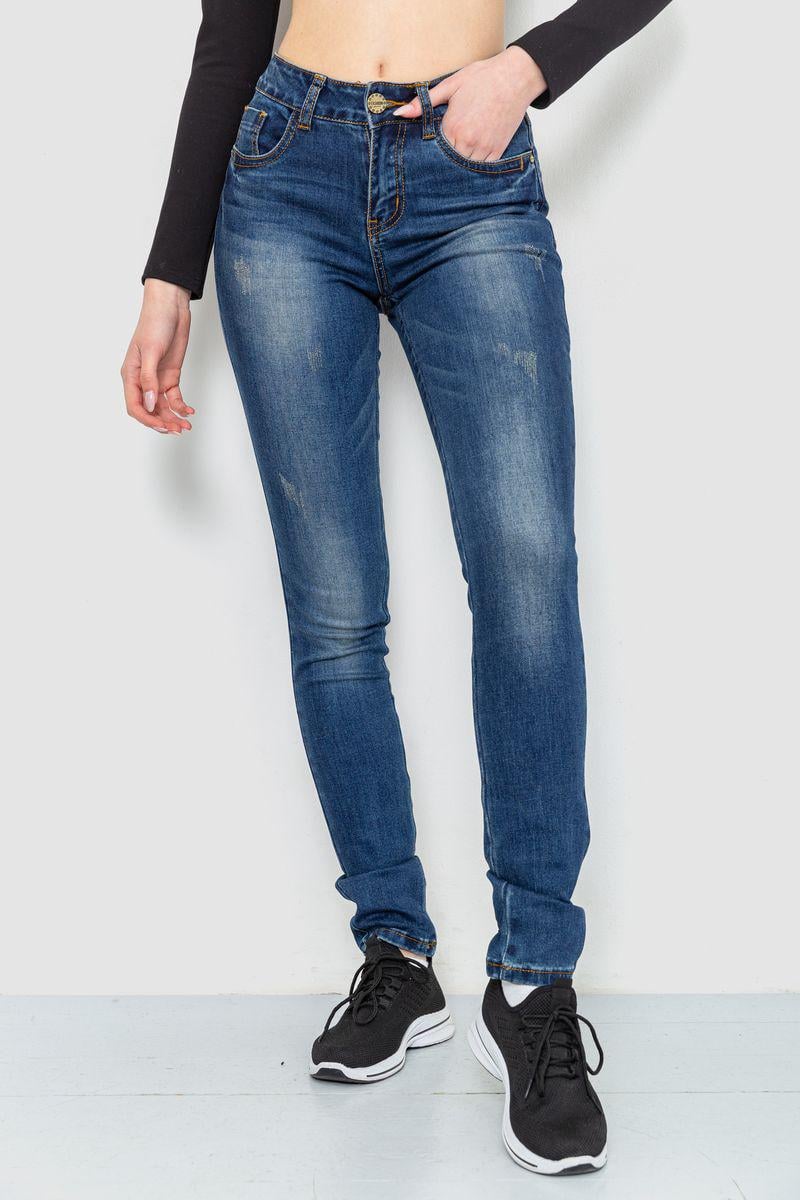 Джинси жіночі з потертостями Ager 244R221 р. 26 Синій (65c603937c4d011754176739)