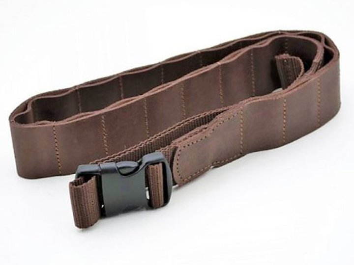 Ремень-бандольера кожаный для 20 патронов 12 к (0-7062) Ремень-бандольера кожаный для 20 патронов 12 к (0-7062)