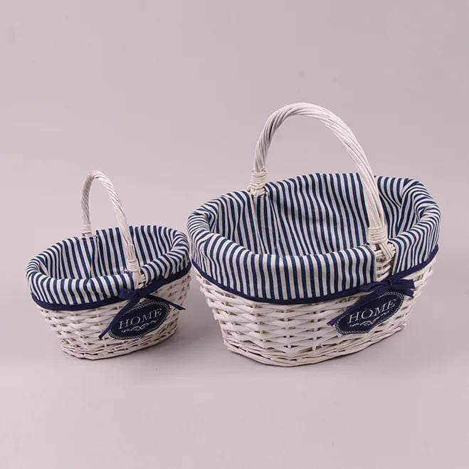 Комплект корзин с тканью Flora 2 шт. (5135)