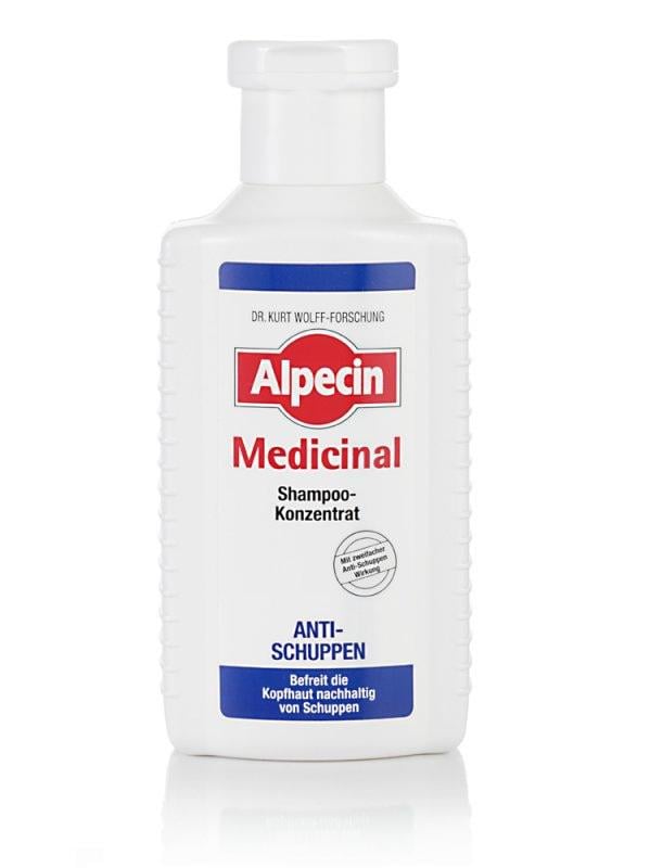Шампунь мужской от перхоти Alpecin Medicinal Anti-Schuppen концентрированный для волос 200 мл (20460)