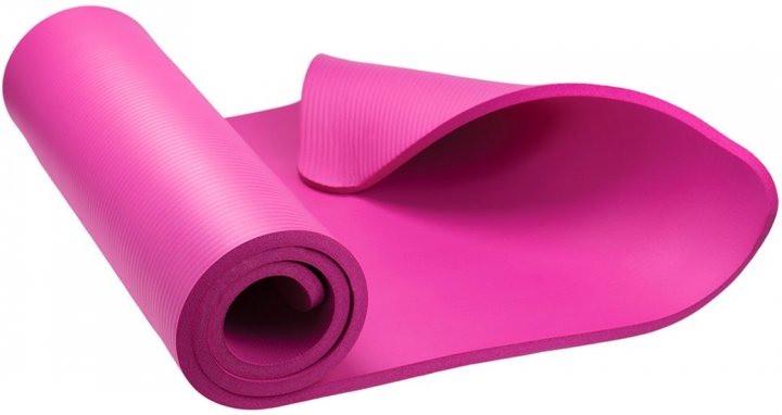 Коврик для йоги и фитнеса Power System PS-4017 NBR Fitness Yoga Mat Plus Pink 180х61х1 см (15272634) - фото 6