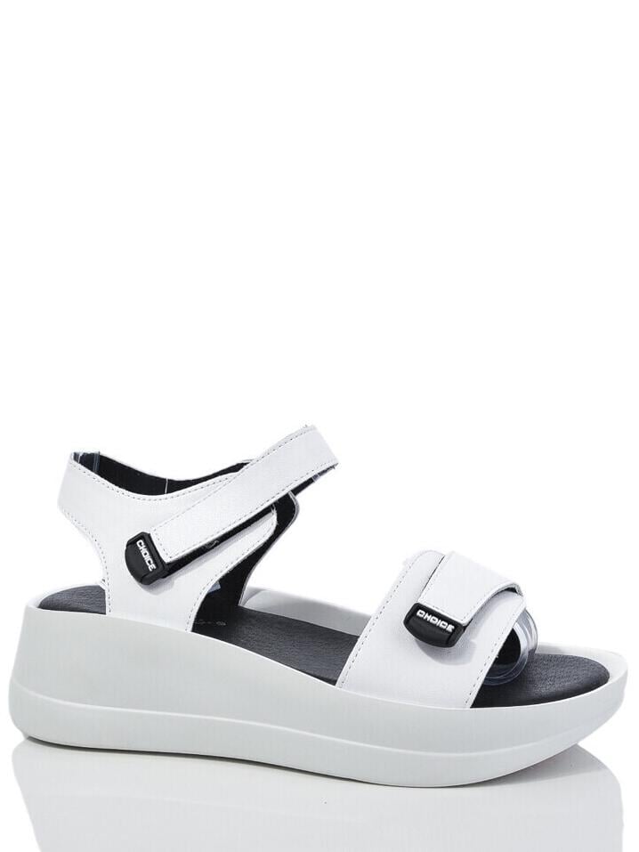 Босоніжки шкіряні Hengji GN23-3 р. 40 Білий