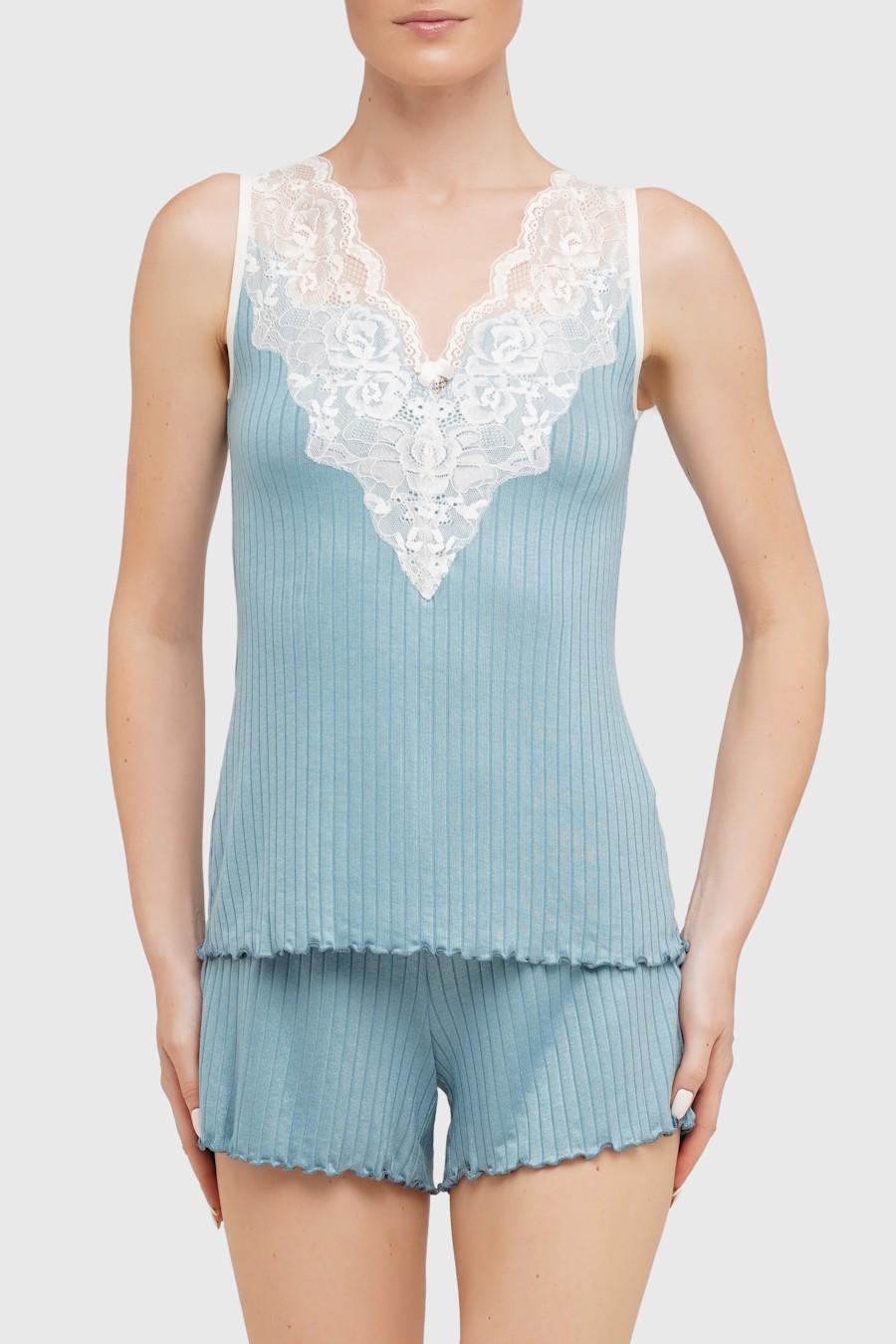 Комплект German Volf топ/шортики р. 46/L Синий (68507)