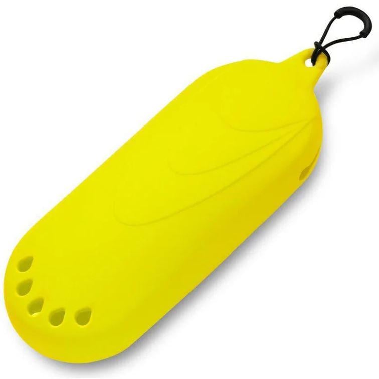 Чехол для очков Aqua Speed Silicone Goggle Case 178х70х50 мм Черный/Желтый (6936116102185)