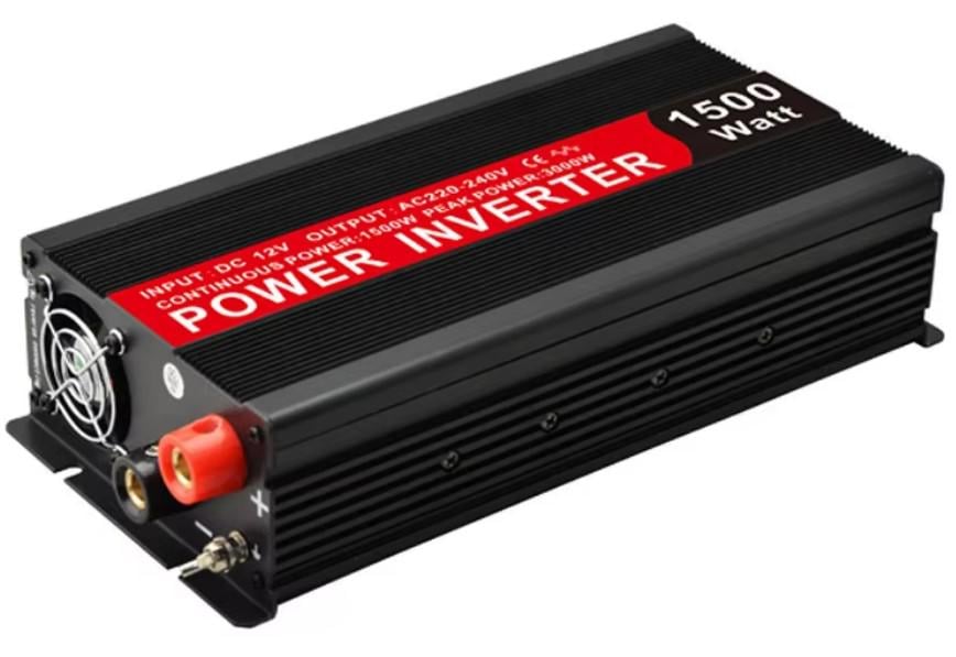 Iнвертер Power Inverter модифікована синусоїда DC 12 AC 220-240 V 1500W (2104619062)
