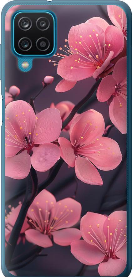 Чехол на Samsung Galaxy A12 A125F Пурпурная сакура (6075u-2201-42517)