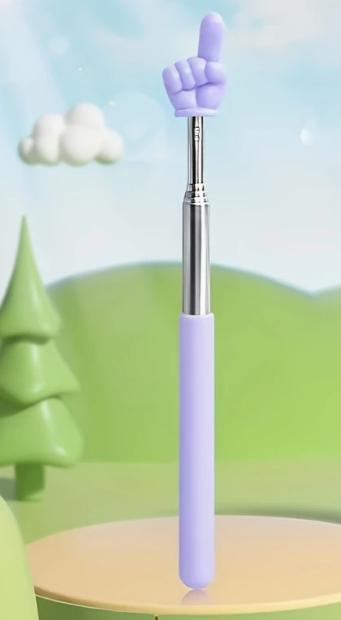 Указка для презентації телескопічна портативна багатофункціональна (Н-1901) - фото 3