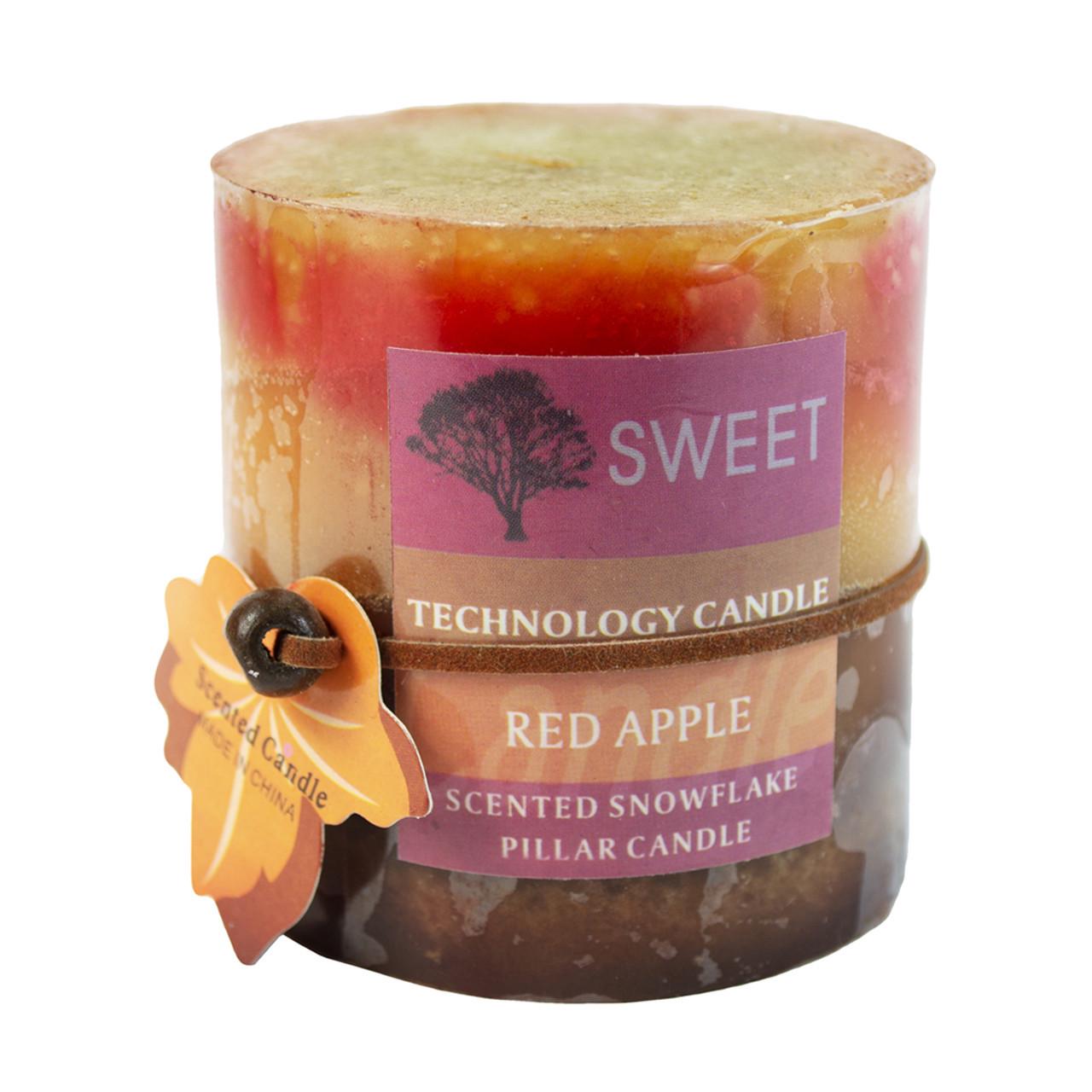 Аромасвеча пеньковая столбик аромат цитрус овальная 7 см Коричневый (7G-F-6361c)