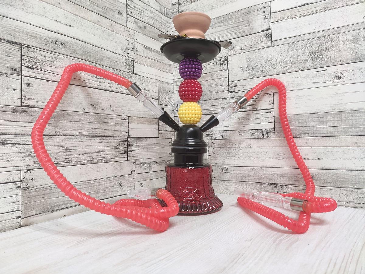 Кальян Hookah Laziza 30 см на 2 персоны Red