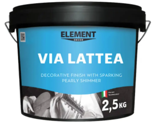 Штукатурка для стен Element Decor VIA LATTEA 2,5 кг (1780957545) Штукатурка для стен Element Decor VIA LATTEA 2,5 кг (1780957545)