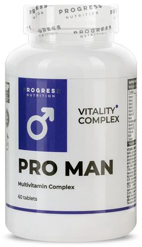 Витамины для мужчин Progress Pro Man 60 tablets (PN-230)