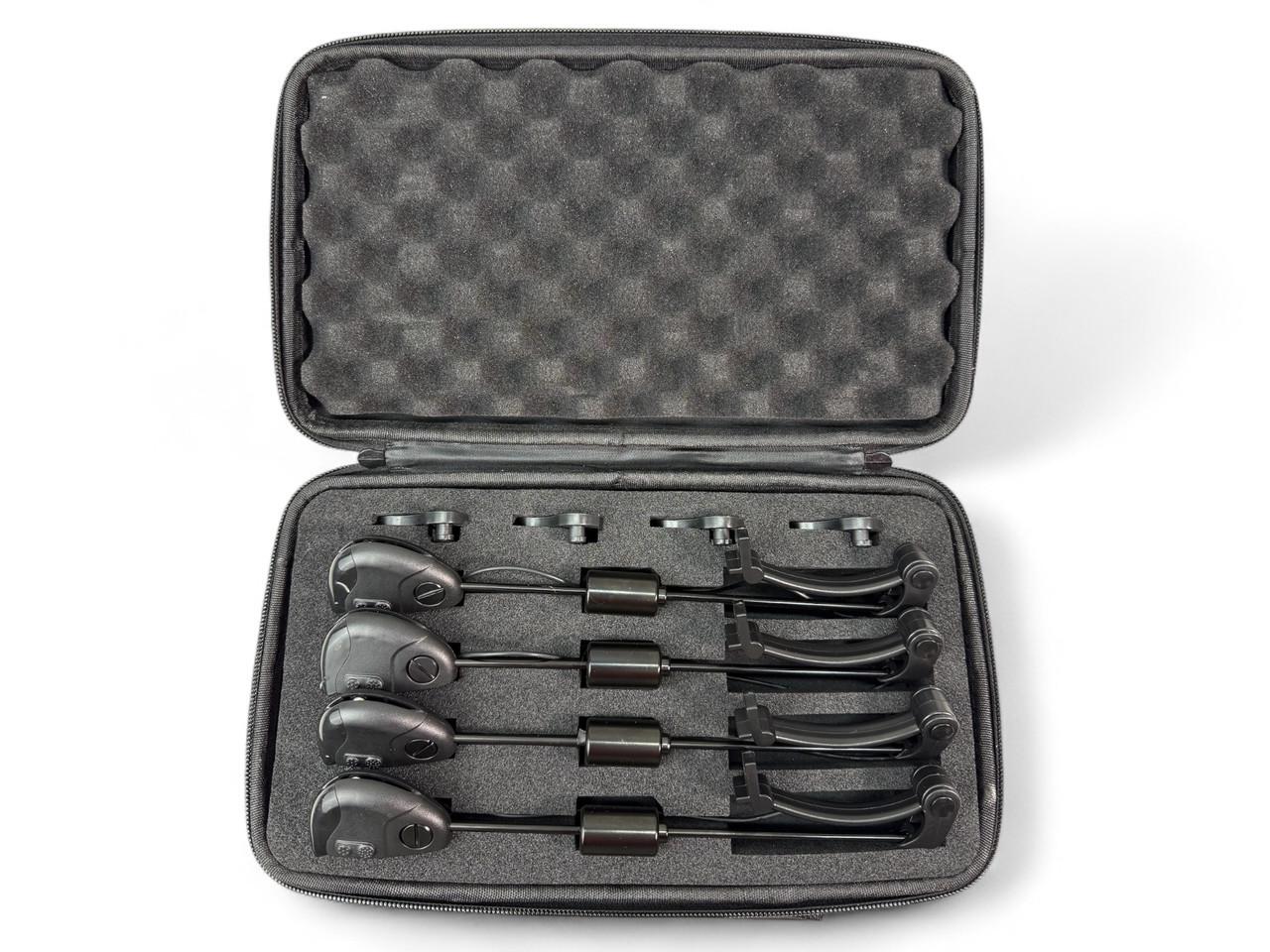 Карповые сигнализаторы поклевки Hirisi ST 2 набор в кейсе