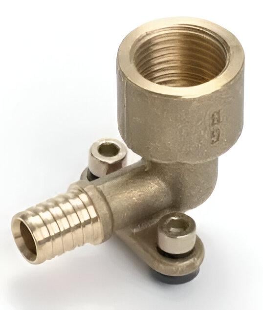 Уголок настенный REHAU Raubasic 25 мм 3/4" ВР (UIN-232077001)