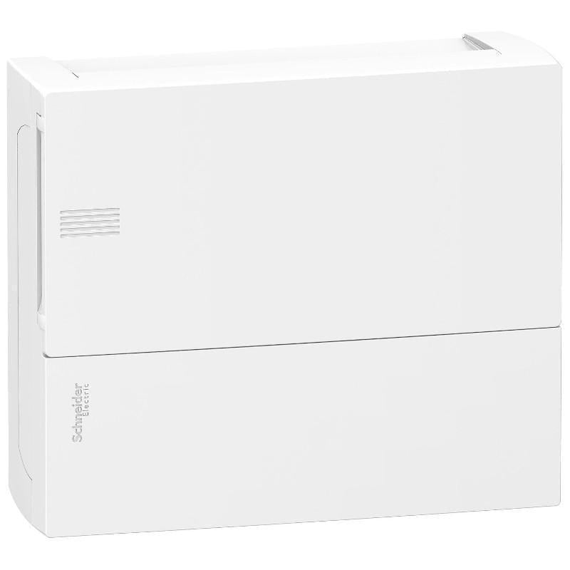 Щит навісний Schneider Electric Resi9 MP 1ряд/12 модулів з дверцятами Білий (MIP12112) Щит навісний Schneider Electric Resi9 MP 1ряд/12 модулів з дверцятами Білий (MIP12112)