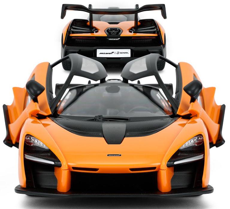 Машинка на радиоуправлении Rastar McLaren Senna 1:14 Оранжевый (454.00.26) - фото 4 Машинка на радиоуправлении Rastar McLaren Senna 1:14 Оранжевый (454.00.26) - фото 4