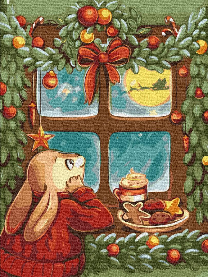 Картина по номерам Brushme Сказка за окном 30x40 см (RBS1015)