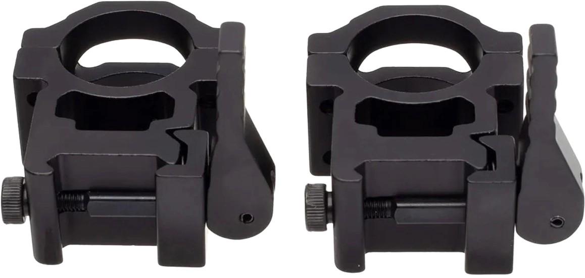 Кольца Vector Optics 25,4 мм быстросъемные высокие на Вивер/Пикатини (5003865) - фото 4