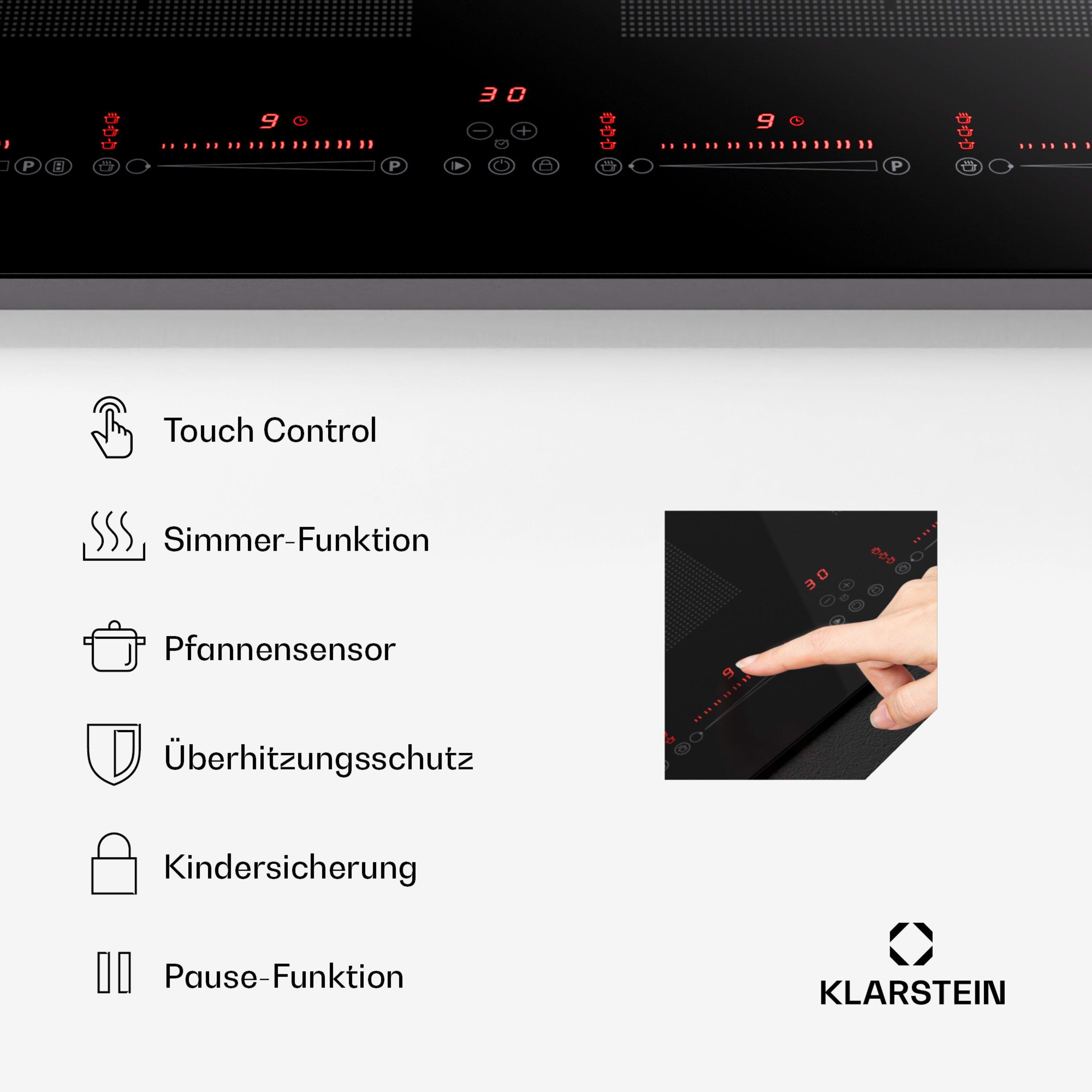 Варильна поверхня індукційна KLARSTEIN Masterzone 90 Slim Flex (10045796) - фото 5 Варильна поверхня індукційна KLARSTEIN Masterzone 90 Slim Flex (10045796) - фото 5