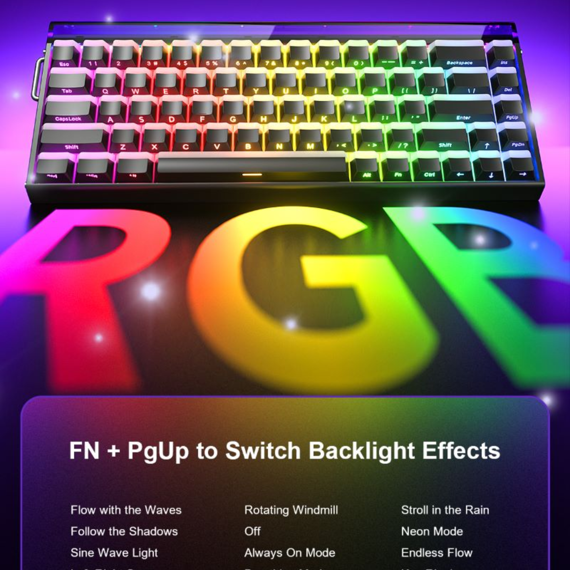 ᐉ Клавиатура механическая AULA HERO 68 HE Magnetic Switch с RGB
