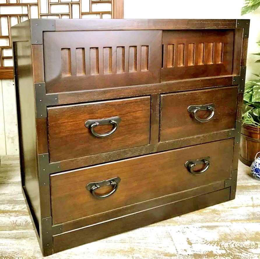 Комод тансу з дерева Едельвейс Терракот (КТУ-006432)