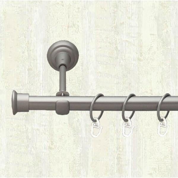 Карниз металевий Orvit Дуо однорядний 19 мм 200 см Сатин (000-6967)