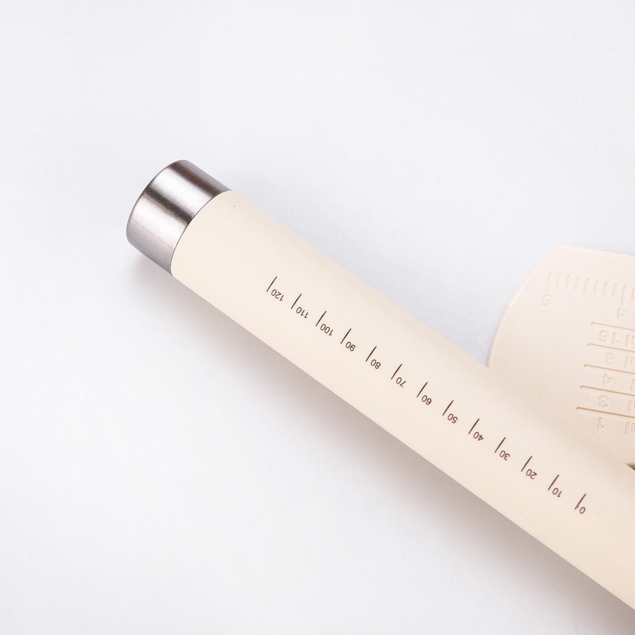 Коврик для раскатки теста силиконовый прямоугольный со скалкой Бежевый (2450442711) - фото 6 Коврик для раскатки теста силиконовый прямоугольный со скалкой Бежевый (2450442711) - фото 6