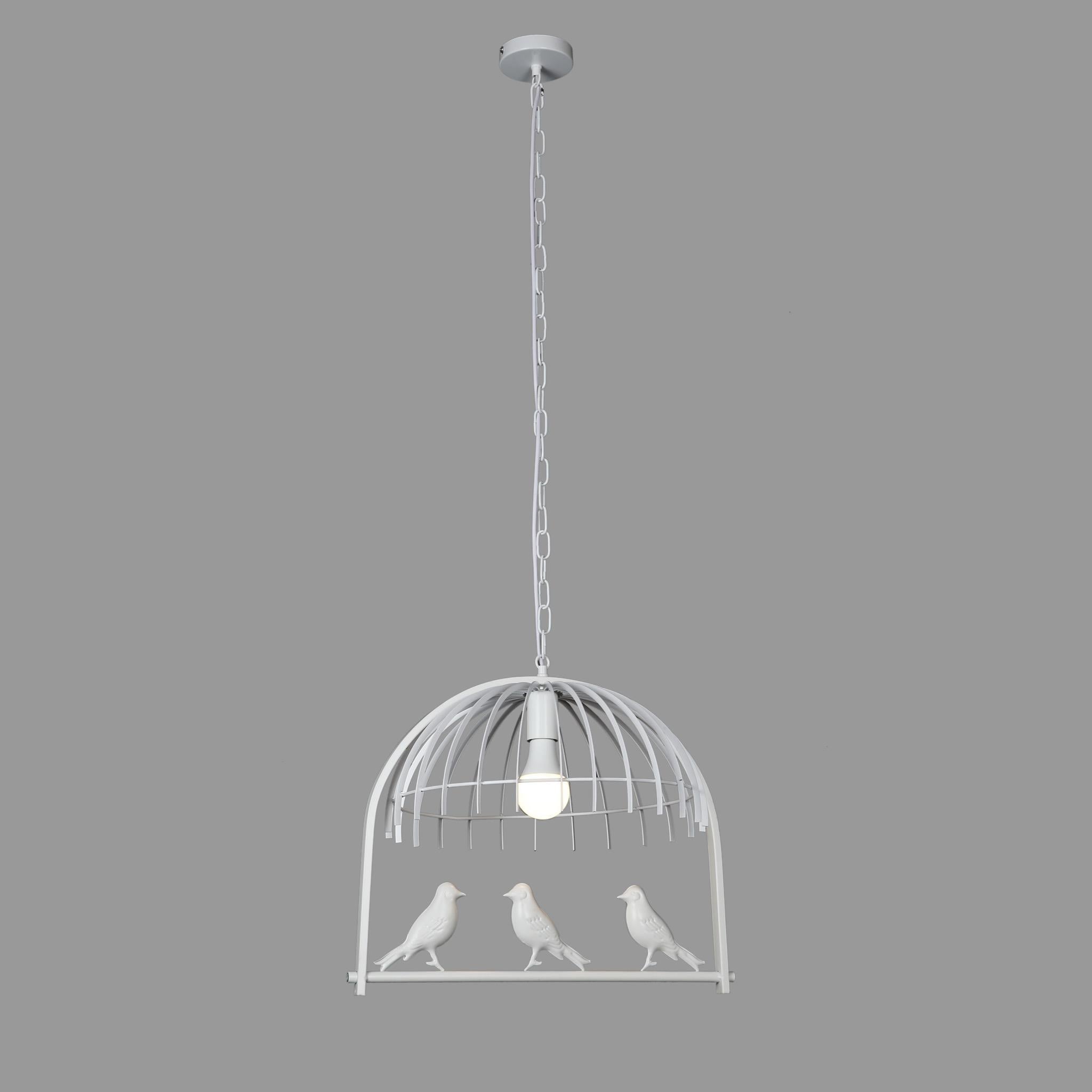 Люстра Birds in cell подвесная Белый Люстра Birds in cell подвесная Белый