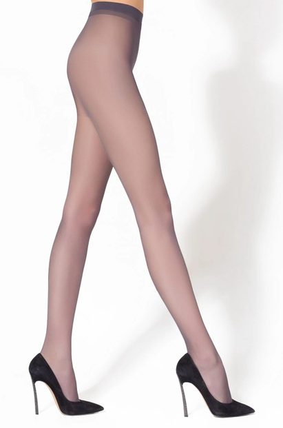 Колготки шовковисті без шортиків і носків 15 ден one size Сірий (42-1022-С)