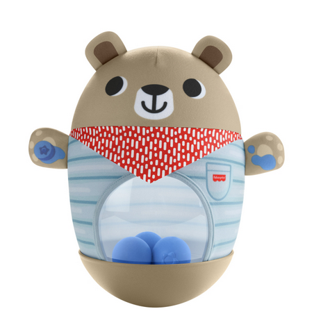 Іграшка розвивальна Fisher-Price Ведмедик-неваляйко (JLB83)