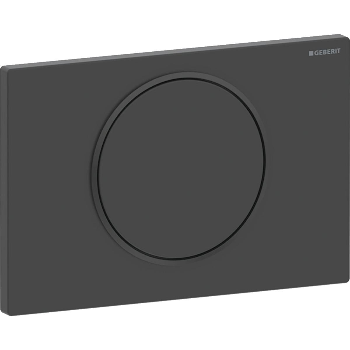 Кнопка для установки Geberit Sigma 10 механическая Черный матовый (115.758.16.5)