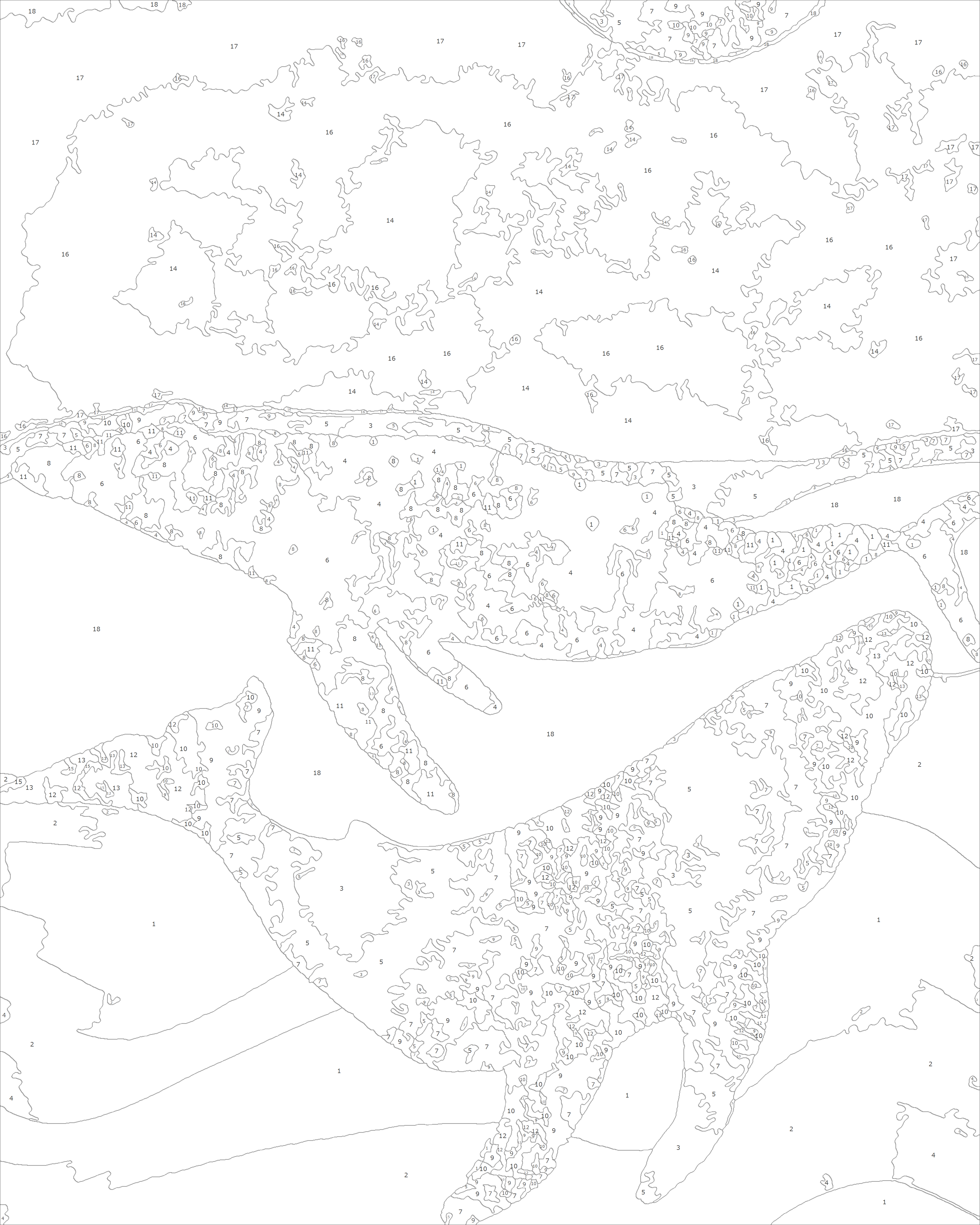 Триптих картин за номерами Create Me Гармонія простору з металізованими/золотими фарбами 40х50 см 3 шт. (СМ-0710) - фото 6 Триптих картин за номерами Create Me Гармонія простору з металізованими/золотими фарбами 40х50 см 3 шт. (СМ-0710) - фото 6